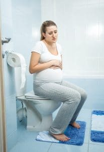 femme enceinte constipé