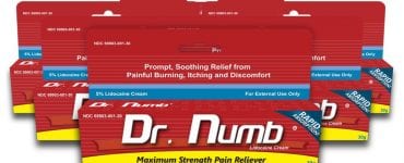 dr numb - cremes anesthesiante USA
