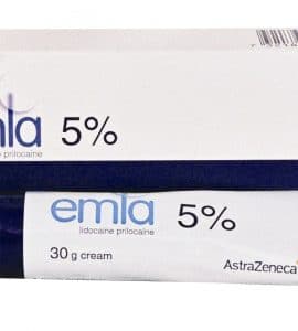 crèmes anethésiante emla