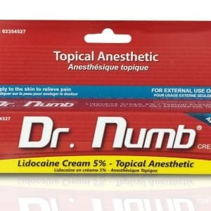 Dr. Numb Crème Anesthésiante Topique pour le Soulagement de la