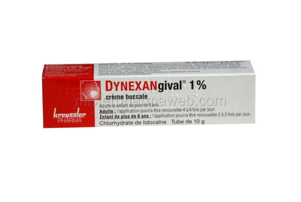 creme anesthesiante dynexan 1% sans ordonnace